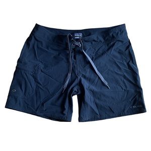 Patagonia meridian black board shorts 8
